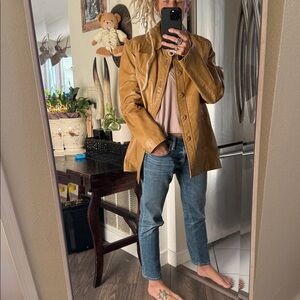 PIONEER Camel Leather western Jacket